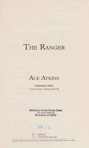 Tapa de The ranger