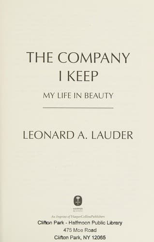 Tapa de Company I Keep