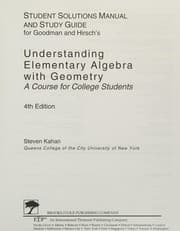 Tapa de S.G. Understanding Elem Alg
