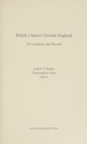 Tapa de British classics outside England