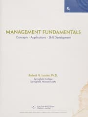 Tapa de Management fundamentals
