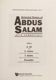 Tapa de Selected papers of Abdus Salam