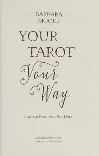 Tapa de Your Tarot Your Way