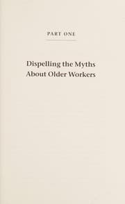 Tapa de Managing the older worker