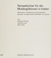 Tapa de Tempeltücher für die Muttergöttinnen in Indien
