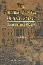 Tapa de The Political Economy of a City-State