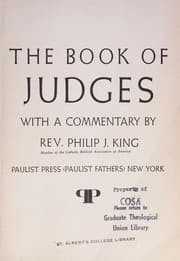 Tapa de The book of Judges