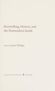 Tapa de Storytelling, History, and the Postmodern South