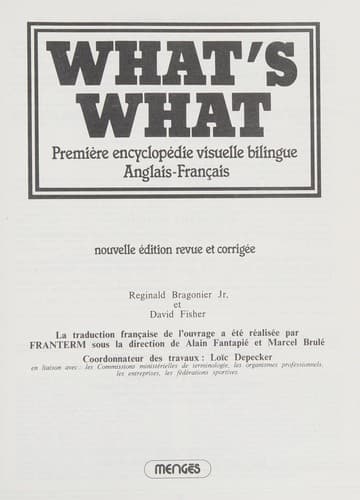 Tapa de What's what