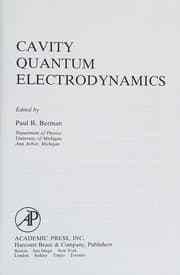 Tapa de Cavity Quantum Electrodynamics (Advances in Atomic, Molecular & Optical Physics)