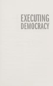 Tapa de Executing democracy