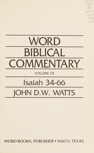 Tapa de Isaiah 34-66