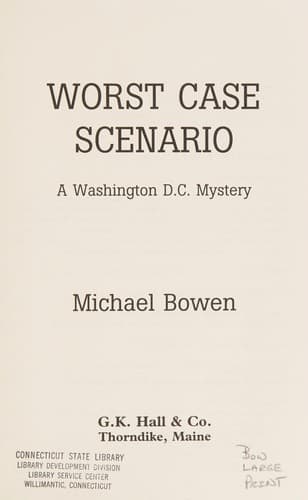 Tapa de Worst case scenario