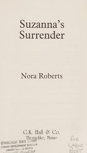 Tapa de Suzanna's surrender
