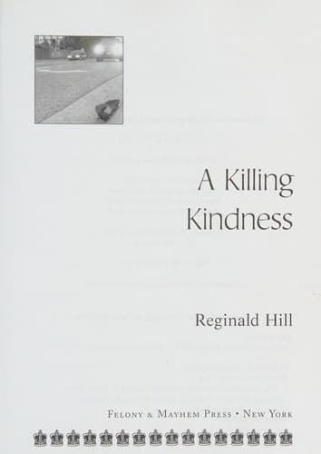 Tapa de A killing kindness