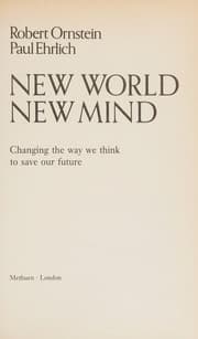 Tapa de New world, new mind