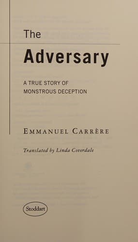 Tapa de The adversary