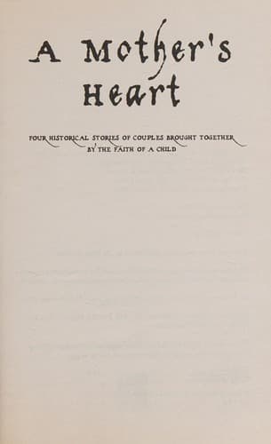 Tapa de A mother's heart