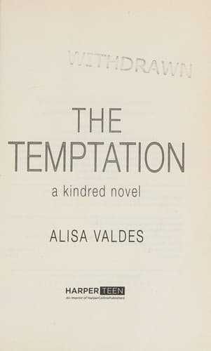 Tapa de The temptation