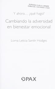 Tapa de Cambiando la adversidad en bienestar emocional