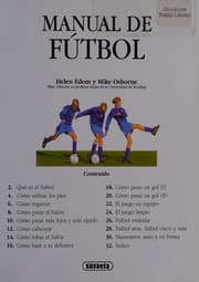 Tapa de Manual de fútbol