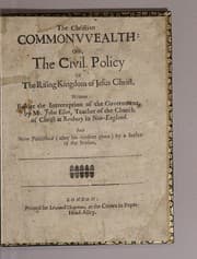 Tapa de The Christian commonwealth