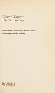 Tapa de Racconti romani