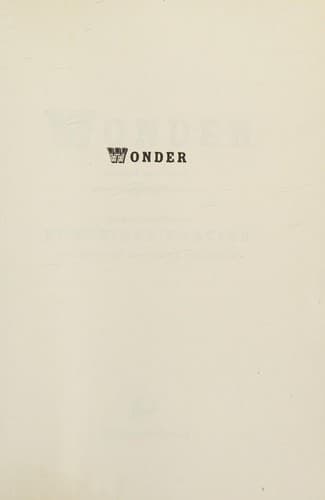 Tapa de Wonder