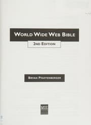 Tapa de World Wide Web bible