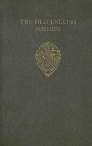 Tapa de The Old English Orosius