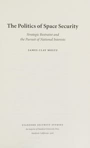 Tapa de The politics of space security