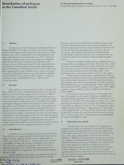Tapa de Distribution of polynyas in the Canadian Arctic