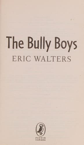 Tapa de The bully boys