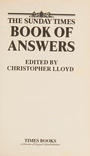 Tapa de "Sunday Times" Book of Answers