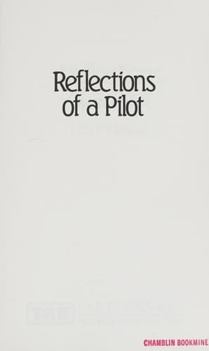 Tapa de Reflections of a pilot