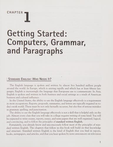 Tapa de Reviewing basic grammar