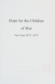 Tapa de Hope for the children of war