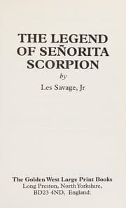 Tapa de The legend of Señorita Scorpion