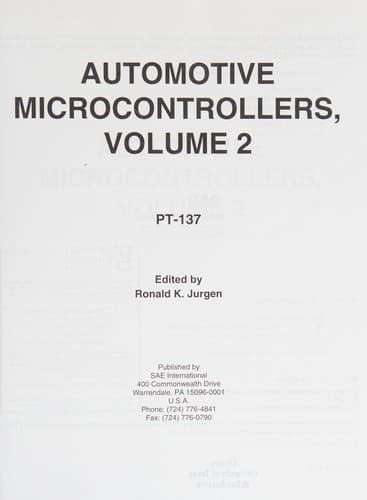 Tapa de Automotive microcontrollers