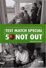 Tapa de Test Match Special 50 Not Out