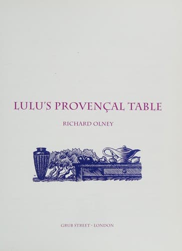 Tapa de Lulu's Provencal table