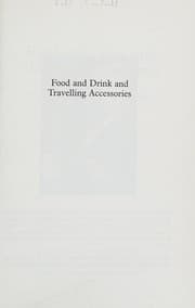 Tapa de Food and drink and travelling accessories