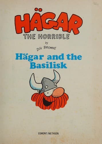 Tapa de Hägar the Horrible