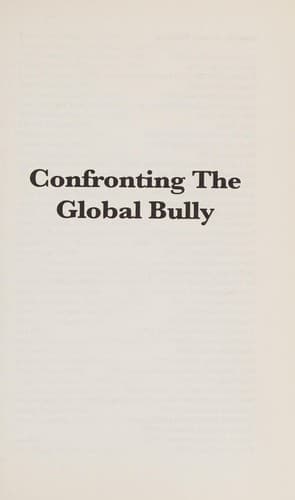 Tapa de Confronting the global bully