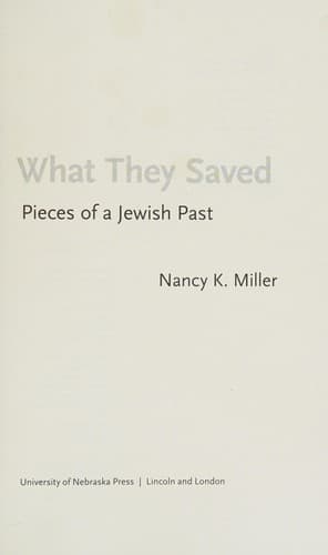 Tapa de What they saved