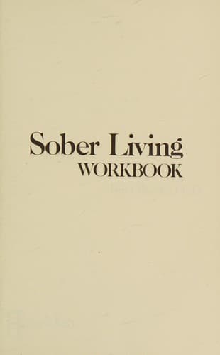 Tapa de Sober living workbook