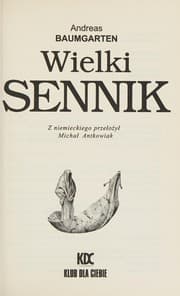 Tapa de Wielki sennik