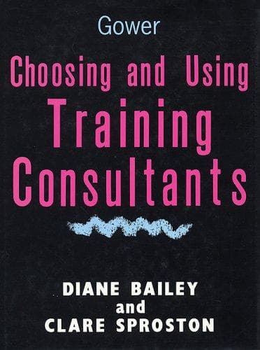 Tapa de Choosing and using training consultants