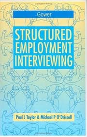 Tapa de Structured employment interviewing