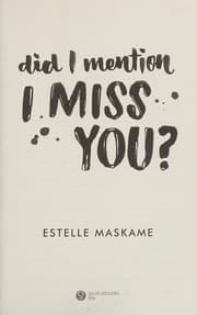 Tapa de Did I Mention I Miss You?